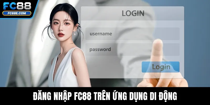 Đăng nhập FC88 trên ứng dụng di động