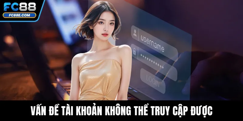 Vấn đề tài khoản không thể truy cập được