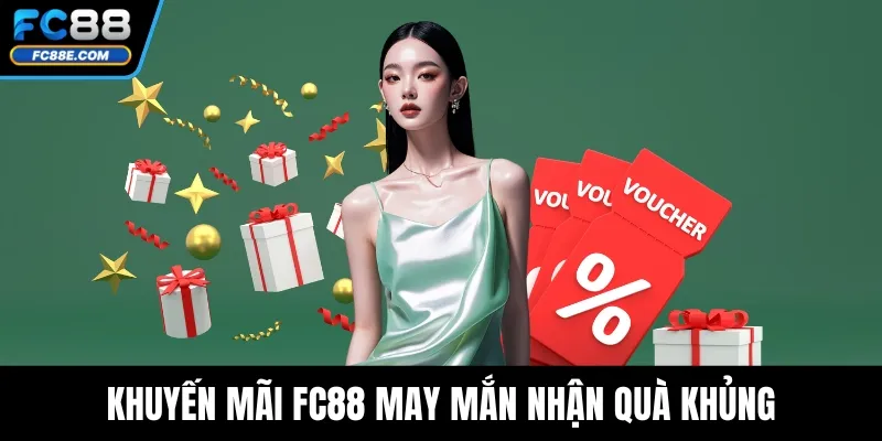 Khuyến mãi FC88 may mắn nhận quà khủng